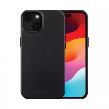 Funda dbramante1928 Roskilde MagSafe iPhone 15 Plus negro
