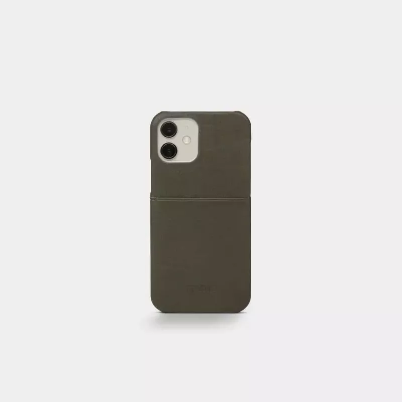 Funda Trunk TR-BC1261-GRE para iPhone 12 verde 15,5 cm