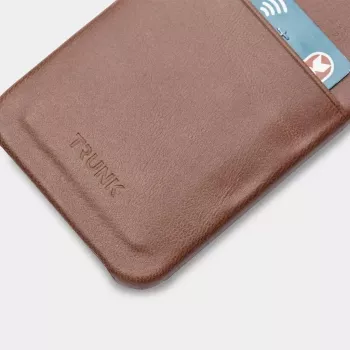 Funda Trunk TR-BCXXS-BRW para iPhone X/XS/11 Pro marrón