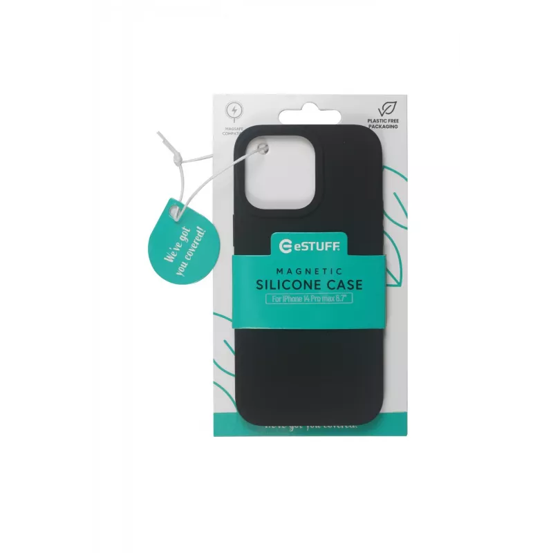 Funda para móvil eSTUFF ES67150008 17 cm (6,7 inch) negra