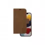 dbramante1928 Lynge LY61GT001181 funda con tapa para Apple iPhone 12/12 Pro, de piel granulada, marrón claro