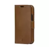 dbramante1928 Lynge LY61GT001181 funda con tapa para Apple iPhone 12/12 Pro, de piel granulada, marrón claro