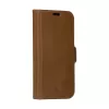 dbramante1928 Lynge LY61GT001181 funda con tapa para Apple iPhone 12/12 Pro, de piel granulada, marrón claro