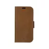 dbramante1928 Lynge LY61GT001181 funda con tapa para Apple iPhone 12/12 Pro, de piel granulada, marrón claro