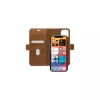 dbramante1928 Lynge LY61GT001181 funda con tapa para Apple iPhone 12/12 Pro, de piel granulada, marrón claro