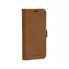 dbramante1928 Lynge LY61GT001181 funda con tapa para Apple iPhone 12/12 Pro, de piel granulada, marrón claro
