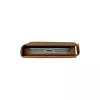 dbramante1928 Lynge LY61GT001181 funda con tapa para Apple iPhone 12/12 Pro, de piel granulada, marrón claro