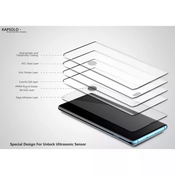 Cristal templado KAPSOLO Samsung Galaxy Note20 Ultra 5G