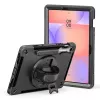 eSTUFF OHIO Defender Funda para Samsung Galaxy Tab S10 Lite/S10 FE/S9 FE/S9, negro (ES68105002-BULK)