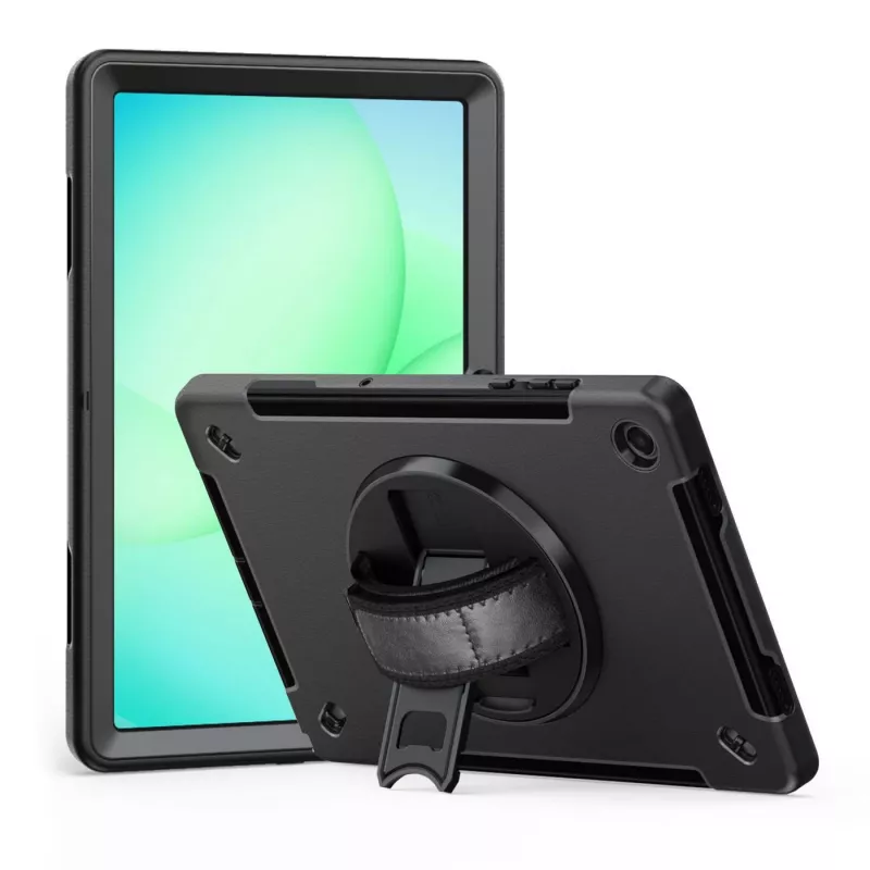 eSTUFF OHIO Defender funda protectora para Samsung Galaxy Tab A11+, con correa de mano, ES68105013-BULK