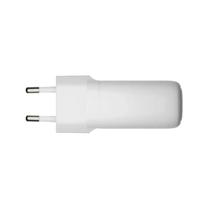 dbramante1928 re-charge Pro CI65EUWH7100 cargador de pared, 65 W, USB-C + USB-A 18 W, UE, blanco