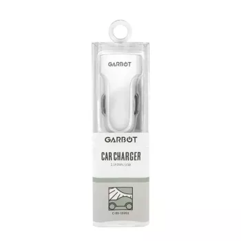 Cargador para coche Garbot C-05-10201 universal blanco