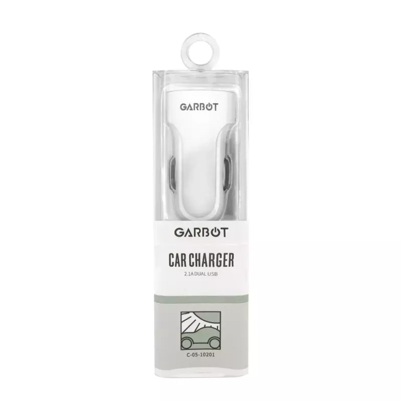 Cargador para coche Garbot C-05-10201 universal blanco