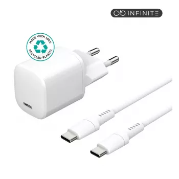 eSTUFF ES637600 cargador para dispositivos móviles smartphone, tablet blanco AC interior