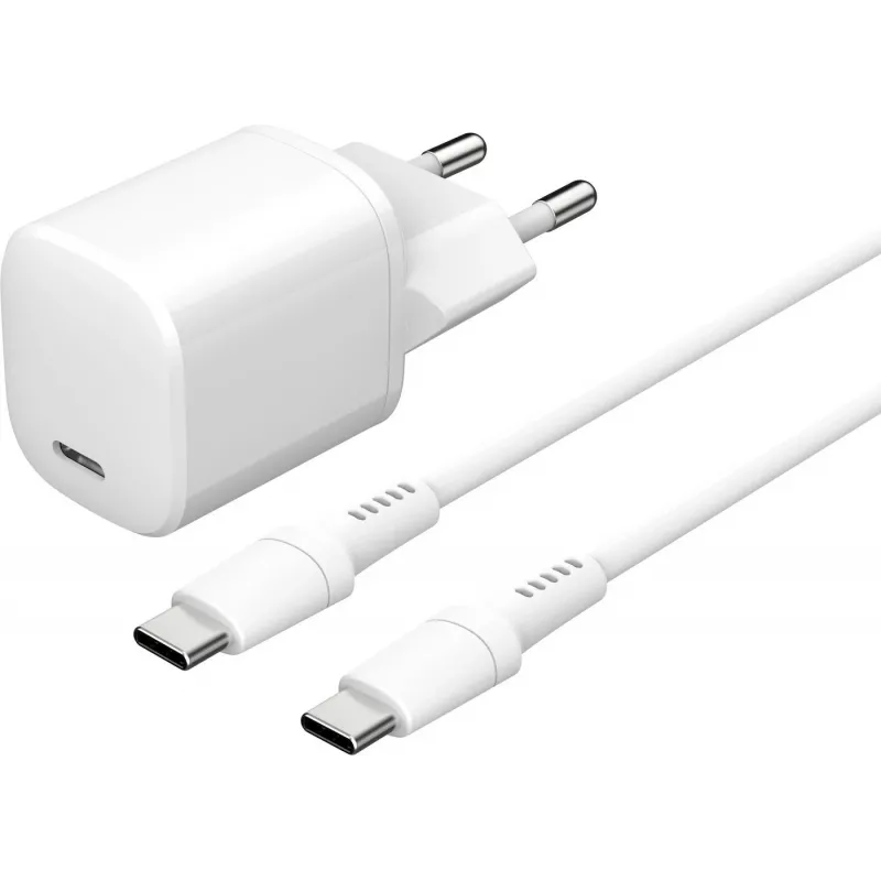 eSTUFF ES637600 cargador para dispositivos móviles smartphone, tablet blanco AC interior