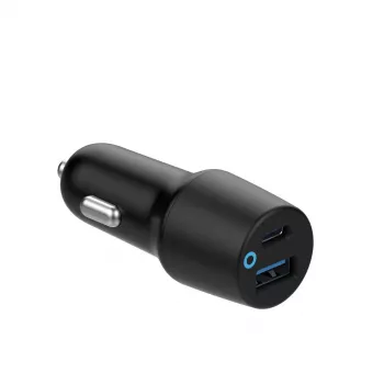 eSTUFF ES631031 cargador móvil para teléfonos móviles negro mechero de coche carga rápida coche