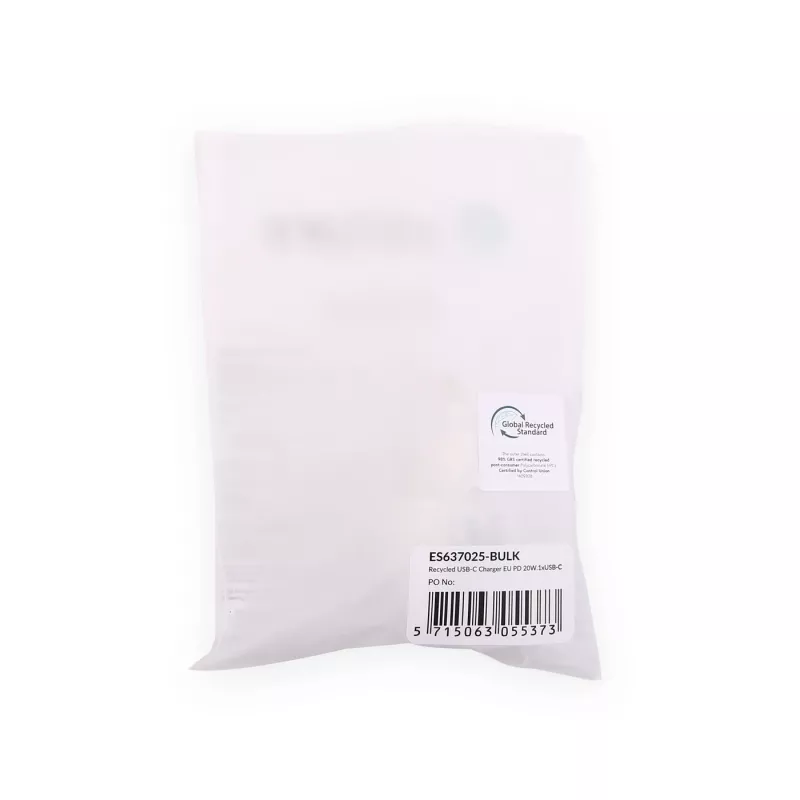 eSTUFF ES637025-BULK cargador móvil smartphone blanco AC carga rápida interior
