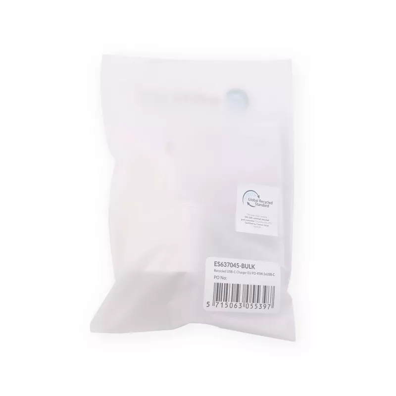 eSTUFF ES637045-BULK cargador móvil smartphone blanco AC carga rápida interior