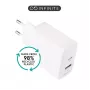 eSTUFF ES637031-BULK cargador para dispositivos móviles smartphone blanco AC carga rápida interior