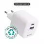 Cargador móvil eSTUFF ES637065-BULK universal blanco AC interior USB Type-C