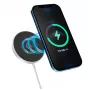 eSTUFF ES638100 cargador móvil smartphone aluminio AC carga inalámbrica carga rápida interior