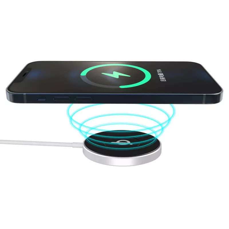 eSTUFF ES638100 cargador móvil smartphone aluminio AC carga inalámbrica carga rápida interior