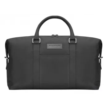 Bolsa dbramante1928 Broadway Weekender reciclada negra con asa 900 g