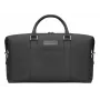 Bolsa dbramante1928 Broadway Weekender reciclada negra con asa 900 g