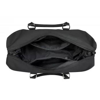 Bolsa dbramante1928 Broadway Weekender reciclada negra con asa 900 g