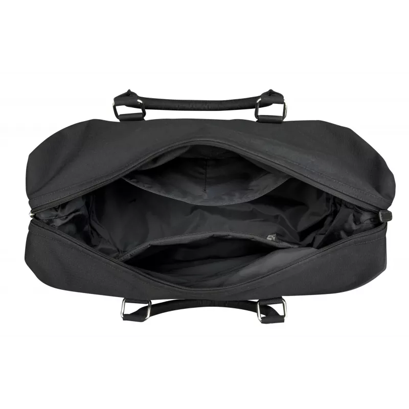 Bolsa dbramante1928 Broadway Weekender reciclada negra con asa 900 g