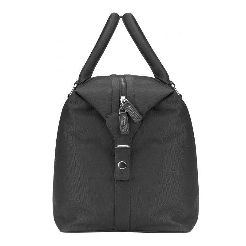 Bolsa dbramante1928 Broadway Weekender reciclada negra con asa 900 g