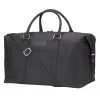 Bolsa dbramante1928 Broadway Weekender reciclada negra con asa 900 g