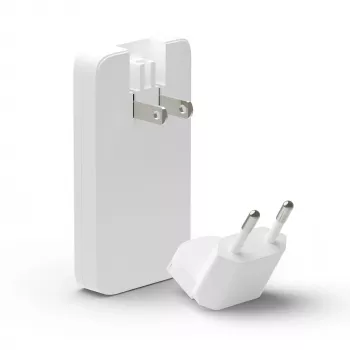 dbramante1928 Pro - cargador compacto EU/US - USB-C 65W+USB-A 30W - W