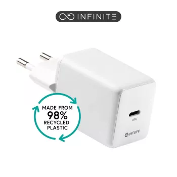 Cargador USB-C eSTUFF INFINITE ES637046-BULK EU PD 45W GaN