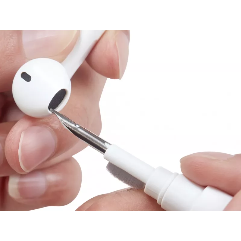 Kit de limpieza Sandberg Cleaning Pen Kit para Airpods gris blanco