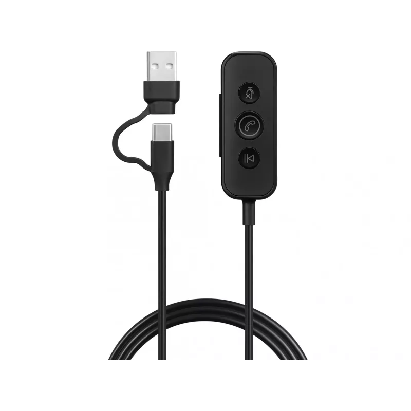 Auriculares Sandberg 3in1 Office Headset Pro ENC con cable 20-20000 Hz