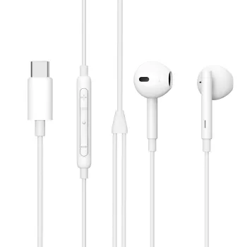 eSTUFF ES652200-BULK auriculares intrauditivos con cable, blanco