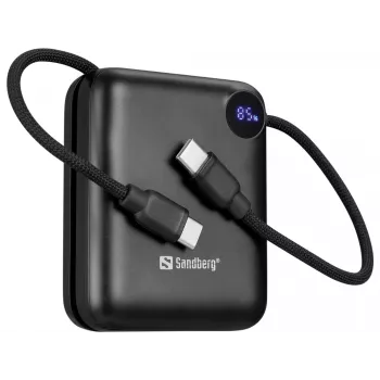 Cargador portátil Sandberg Powerbank 10000 PD20W Connect, 10000 mAh
