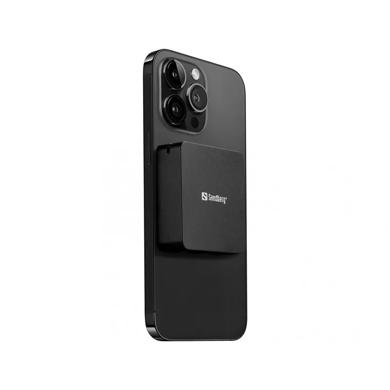 Batería portátil Sandberg 3in1 Magnet Powerbank 5000, 5000 mAh