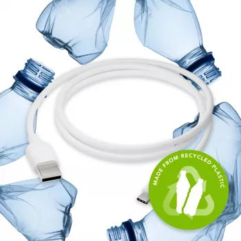 dbramante1928 re-charge Pro - Cable de 1,2 m USB-A a USB-C - W, 1,2 m, USB A, USB C, USB 2.0, 0,48 Gbit/s, blanco