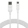 dbramante1928 re-charge Pro CB12ACWH7088 cable de USB-A a USB-C, 1,2 m, USB 2.0, 480 Mbps, 36W, plástico 100 % reciclado, blanco