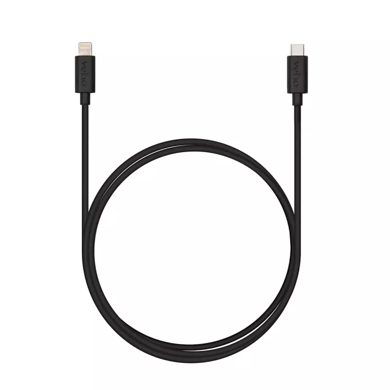 Veho Cable de carga y sincronización USB-C a Lightning 1 m