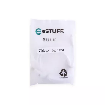 Cable Lightning eSTUFF ES602170-BULK 1 m Blanco USB-C 2,4A