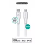 Cable Lightning eSTUFF ES602370-BULK 3 m USB-C 2,4A