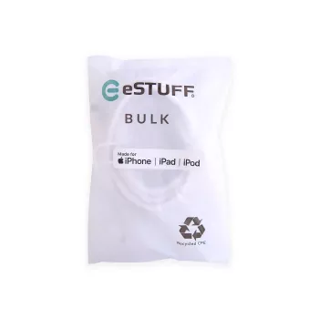 Cable Lightning eSTUFF ES602370-BULK 3 m USB-C 2,4A