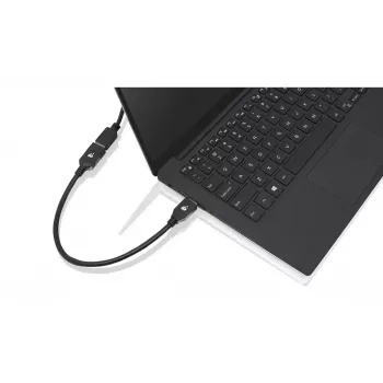 Cable USB IOGEAR G2LU3AMF USB 3.2 Gen 1 0,3 m USB A Negro