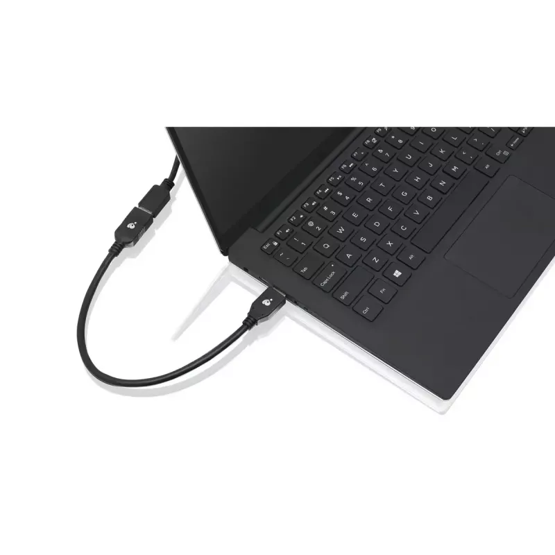 Cable USB IOGEAR G2LU3AMF USB 3.2 Gen 1 0,3 m USB A Negro