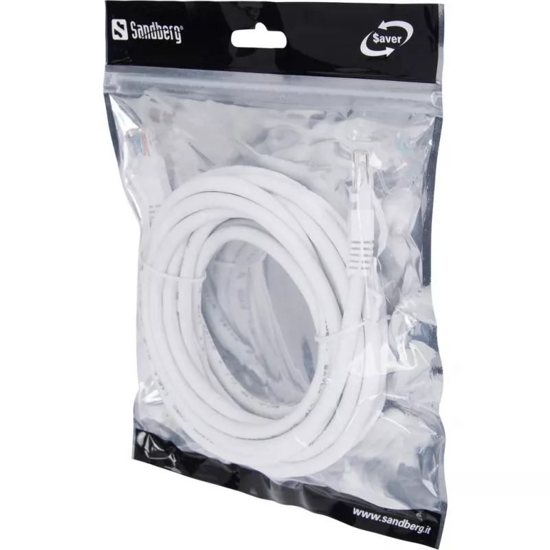 Cable de red Sandberg UTP Cat6 5 m RJ-45 Gris
