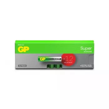 Pila desechable GP Batterien Super Alcalina GP24A AAA Alcalina 10 años de vida útil