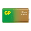 Pila desechable GP Batteries Ultra Alcalina GP1604AU 9V Alcalina